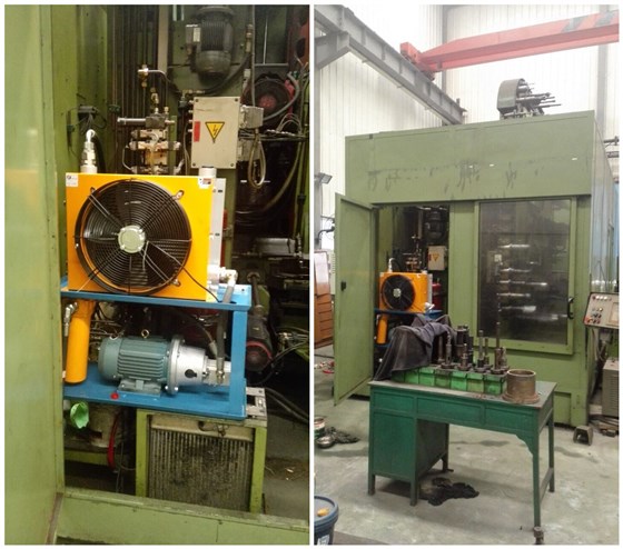 獨立循環(huán)液壓油冷卻器運用在數(shù)控中心上 獨立循環(huán)液壓油冷卻器運用在數(shù)控中心上