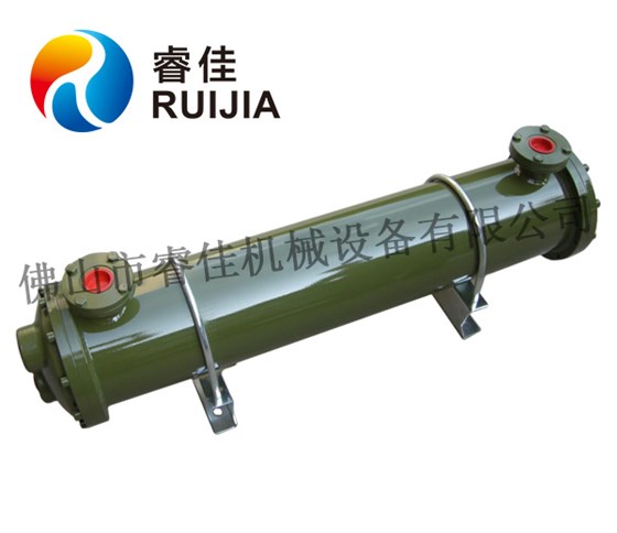 睿佳油水冷卻器正面圖 睿佳油水冷卻器正面圖