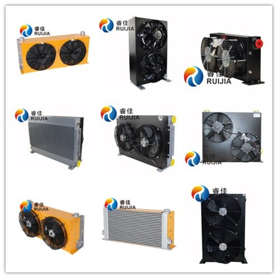 雙風(fēng)扇液壓油冷卻器 雙風(fēng)扇液壓油冷卻器